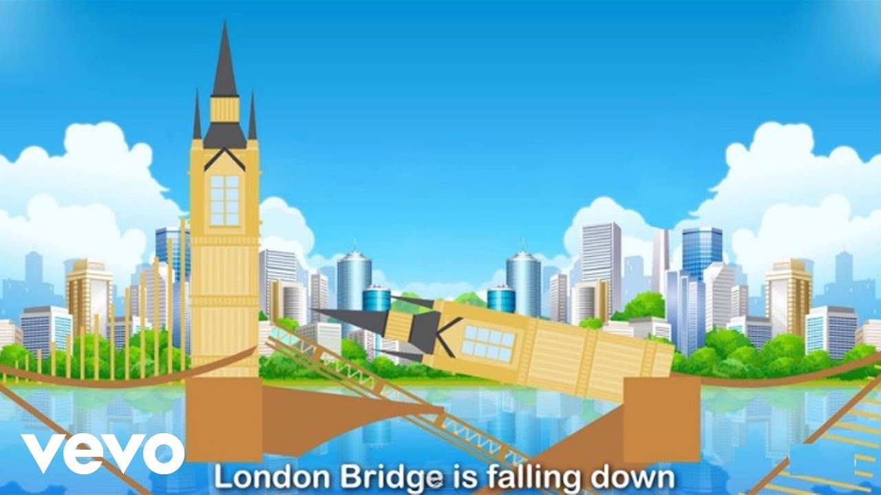 evokids - London Bridge Is Falling Down | Nursery Rhymes | Kids songs