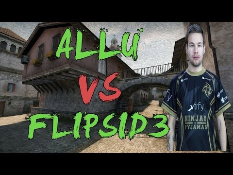 CSGO: POV NiP allu vs FlipSid3 (24/6) inferno @ ESWC 2015