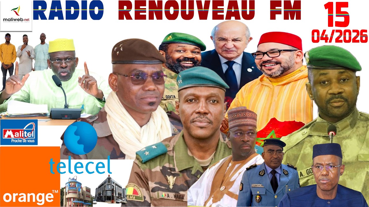 La Revue de Presse de la RADIO RENOUVEAU FM du 15 Avril 2026