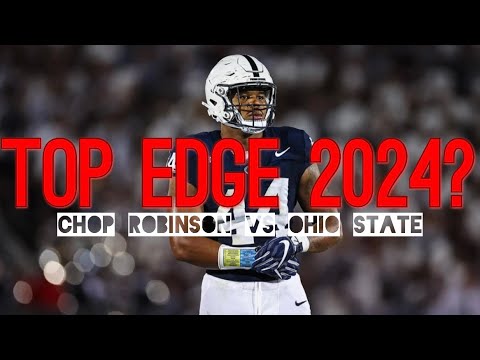Chop Robinson Vs Ohio State: All Pass Rushes