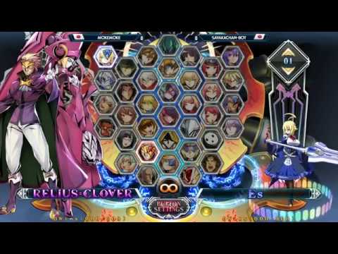 Evo Japan 2018 Blazblue Centralfiction Top 8