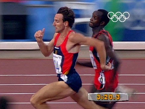 Fermin Cacho wins Gold - Barcelona 1992 Olympics