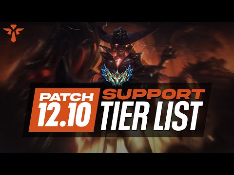 Patch 12.10 Support Tierlist by Challenger Support