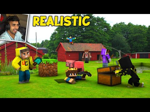 Insane Minecraft Realism! Watch top streamers live!