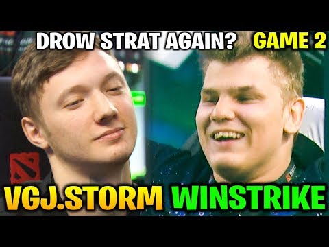 VGJ.STORM vs WINSTRIKE TI8 - DROW STRAT AGAIN??! THE INTERNATIONAL 2018 - Game 2