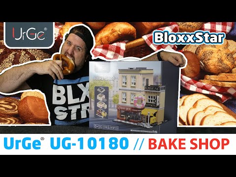 UrGe® UG-10180 "The Bake Shop" 🥐 Modular |▶️| Unboxing, Build, Fakten, Fazit 💬 4K 📽️ | 🖖 BloxxStar