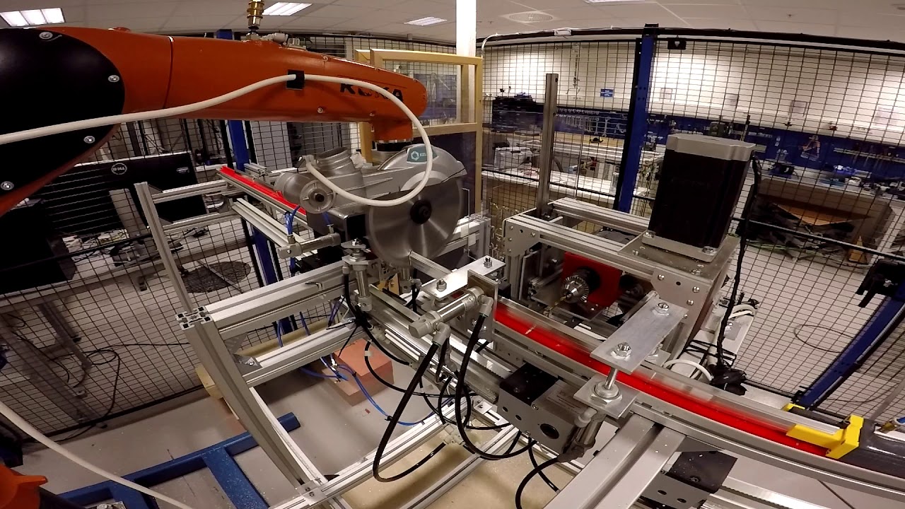 NTNU In Alesund - Bachelor Project - Automated Aluminum Production Cell