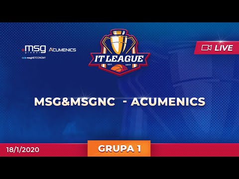 IT LIGA, 7. KOLO, GRUPA 1, MSG&MSGNC  - ACUMENICS
