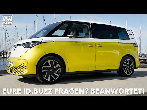 VW ID. Buzz FAQ - Eure Fragen von mir beantwortet! Voice over Cars Community Video!