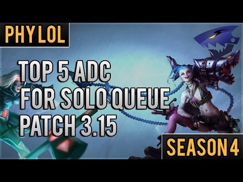 Top 5 ADCs for Solo Queue - How to Play, Build and Play Against Them | Patch 3.15