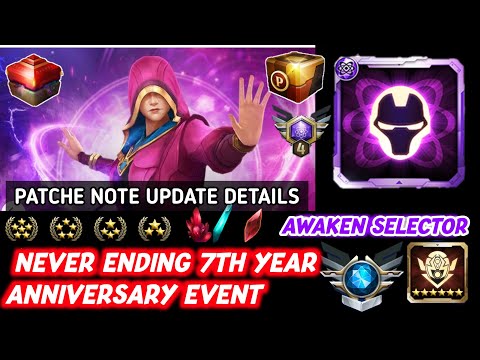Patch Note Update Details | Awaken Selector | Never Ending 7th Year Anniversary Event - MFF 2022