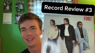 Record Reviews - #3 (Huey Lewis And The News - Fore)