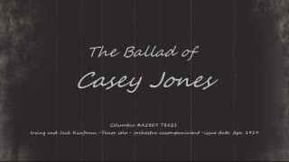 The Ballad of Casey Jones