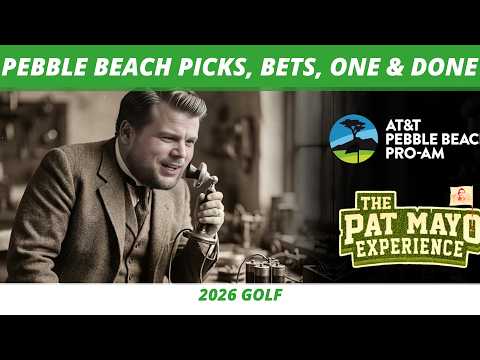 2026 Pebble Beach Picks, Bets, One and Done | WM Phoenix Open Recap, The PLAYERS as a Major???