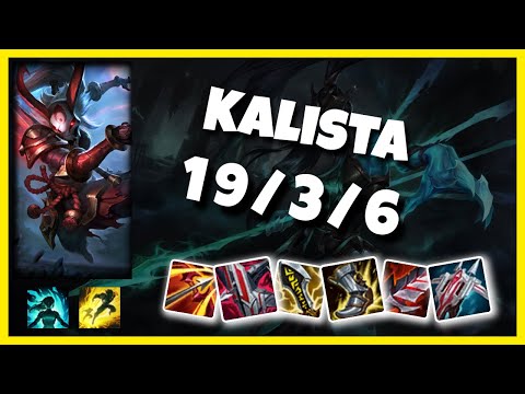 Kalista vs Ezreal BR Challenger BOT (19/3/6) - v10.24