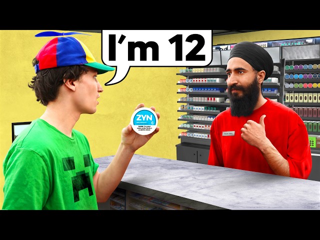 Obviously Lying While Buying ZYN