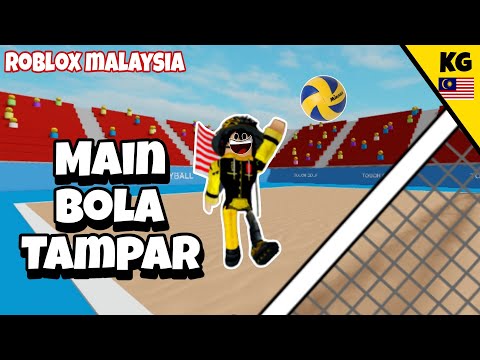 Khawisy Pandai Main Bola Tampar! [Touch Vollyball] {Roblox Malaysia🇲🇾}