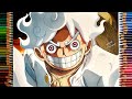 Drawing LUFFY GEAR 5