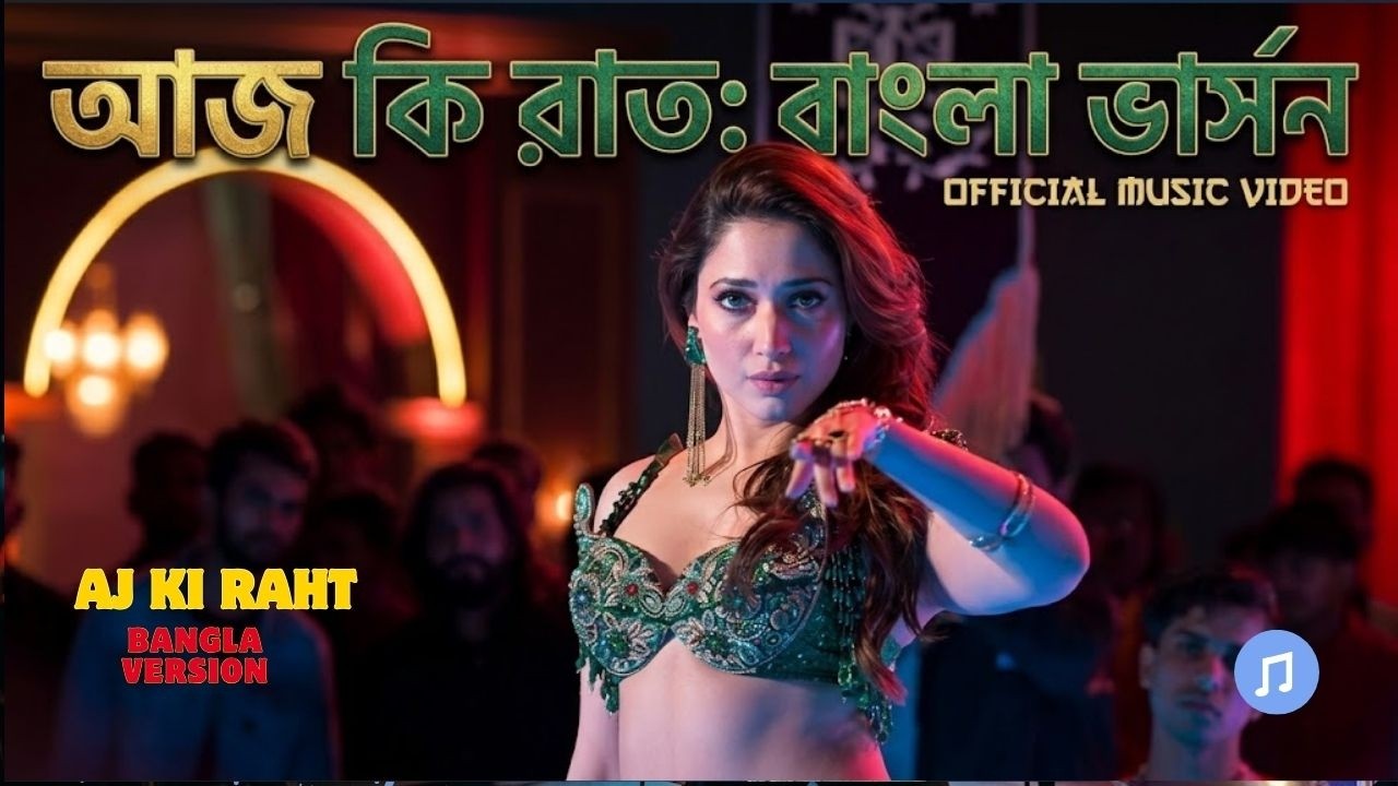Aaj Ki Raat বাংলা ভার্সন Tamannaah Bhatia Sachin-Jigar rpsalmusic by RPSAL Musics — Official Music Video