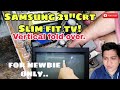 Samsung 21 Slim Tv Vertical Fold Over Problem