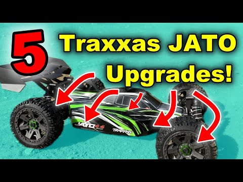 5 Essential Traxxas JATO 4x4 Upgrades!