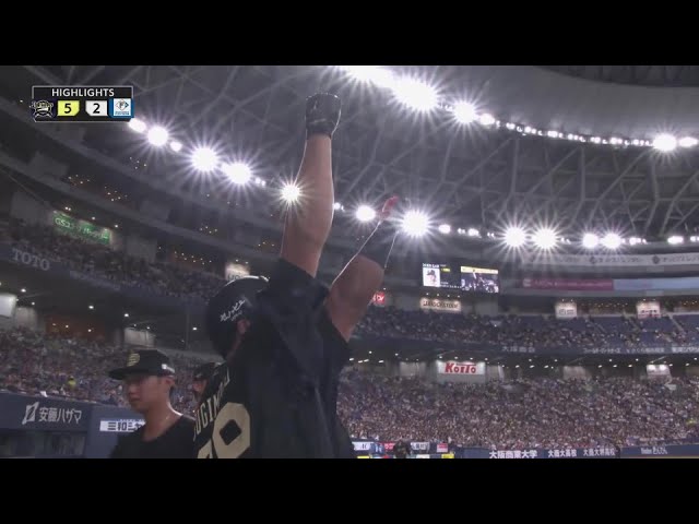 8月18日 オリックス・バファローズ 対 北海道日本ハムファイターズ ハイライト