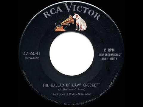 1955 HITS ARCHIVE: Ballad Of Davy Crockett - Voices Of Walter Schumann