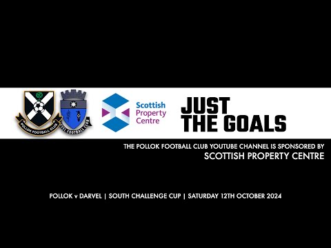 Pollok v Darvel - 12th October 2024 - Goals and Penalty Shoot-out