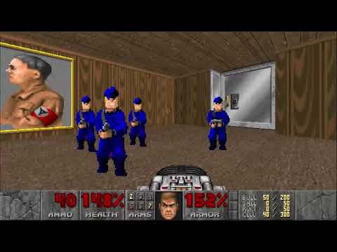 Doom 2 (Unity), Map31 Wolfenstein (Secret Exit) (NM100S) - 1:03.80