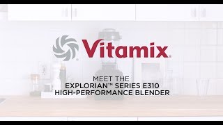 Explorian™ E310 High-Performance Blender - White
