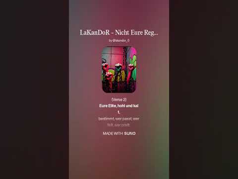 Video Thumbnail: LaKanDoR - Nicht Eure Regeln
