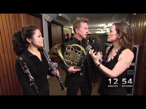 YouTube Symphony intermission show complete: Sarah Willis and Nina Perlove, hosts
