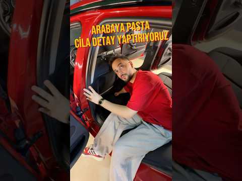 arabaya pasta cila detay yaptırıyoruz