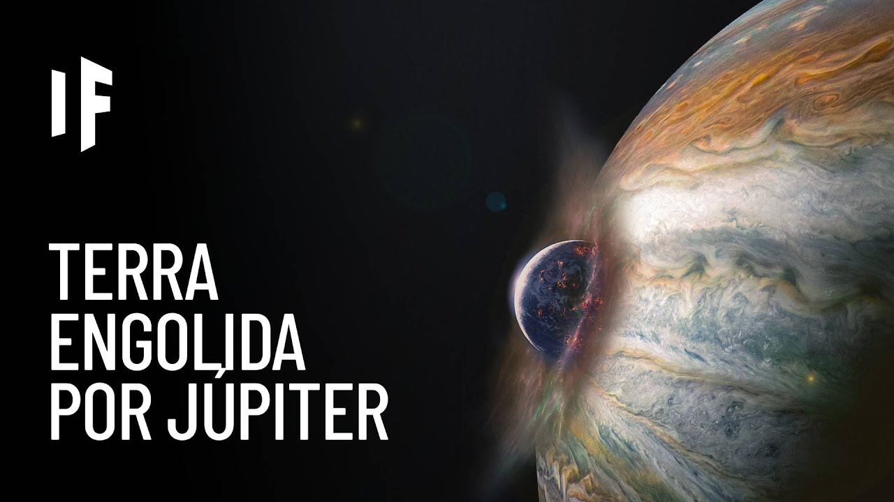 E se Júpiter engolisse a Terra?