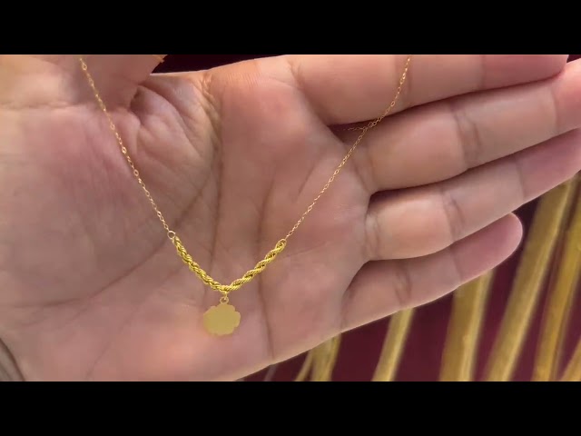 Necklace Rose Gold 21K