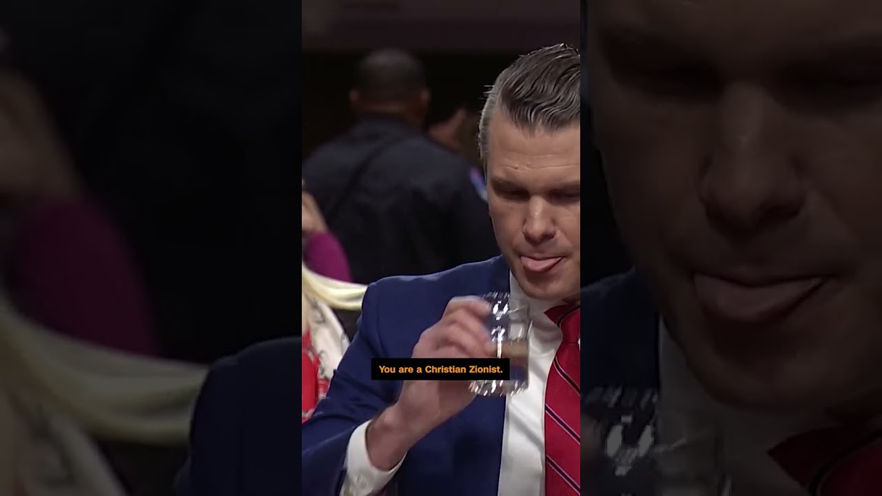 Protesters Disrupt Pete Hegseth's Confirmation Hearing with Shouts of 'Christian Zionist'