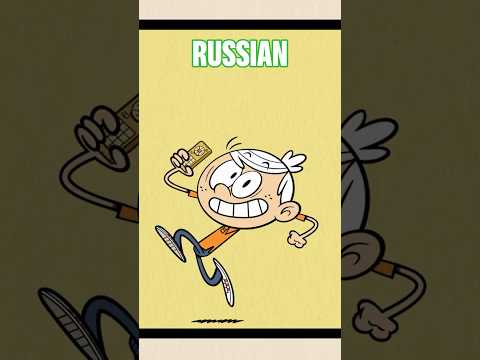 Lincoln Sings the Loud House Theme Song in Over 7 Languages! #shorts