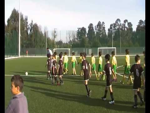Marialvas B / Naval B em Benjamins -Entrada das 3 equipas