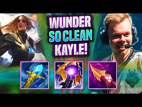 WUNDER IS SO CLEAN WITH KAYLE! - FNC Wunder Plays Kayle Top vs Urgot! | Season 2022