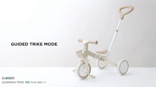 Globber detské odrážadlo trojkolesové - Learning Trike 3in1 PLUS Ecologic Pistachio