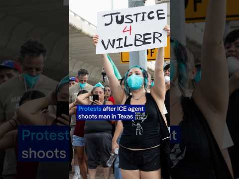 Protests after ICE agent shoots man in Texas | DW News