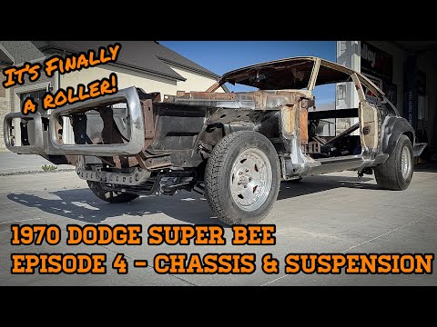 FORGOTTEN 1970 Dodge Super Bee - Episode 4 - USCT Chassis Stiffening & QA1 Suspension Installation
