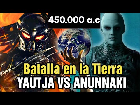 ANUNNAKIS VS DEPREDADORES 2021 - La Batalla en la tierra – 450.000 a.c