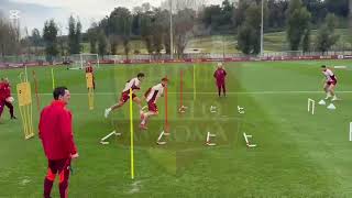 PORTO-ROMA Rifinitura Trigoria 12 febbraio 2025