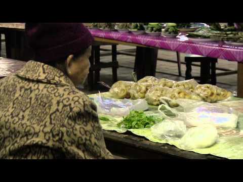 Mercado noturno de Luang Namtha