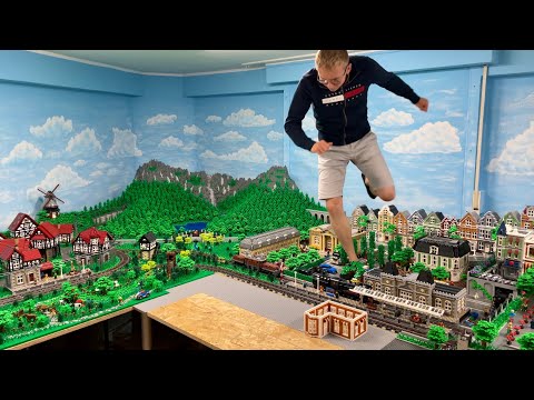 Riskante Arbeiten gehen schief... - Bau einer Lego Stadt Teil 261.