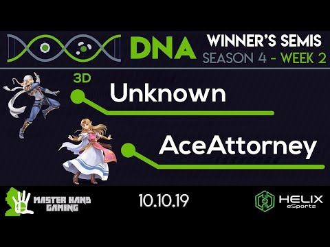 DNA S4:W2 - 3D | Unknown (Sheik) Vs. AceAttorney (Zelda) - W Semifinals