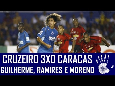 CRUZEIRO 3X0 CARACAS - LIBERTADORES 2008 (04/03/2008)