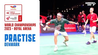 Axelsen, Antonsen and Gemke - Denmark Practise WC23