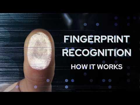Part of a video titled How Fingerprint Recognition Works: Technology, Security ... - YouTube